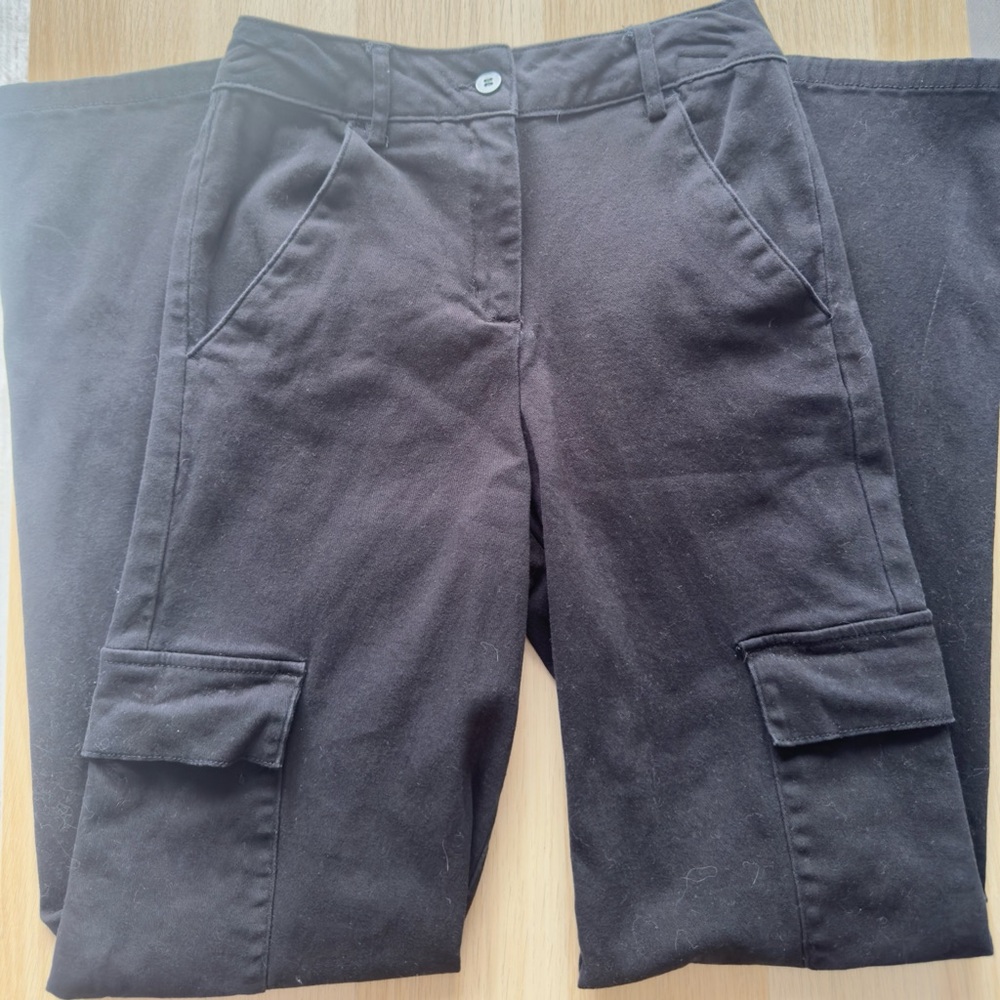 Black Cargo Pants- WINNERS